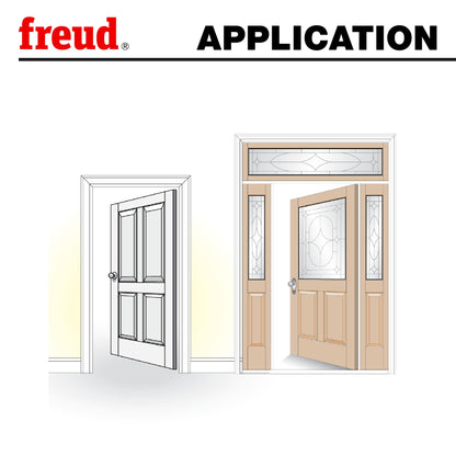 Freud 99-267: 1-7/8" (Dia.) Entry & Interior Door Router Bit System