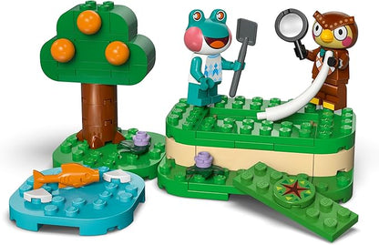 LEGO Animal Crossing Blathers’s Museum Collection Building Toy - Pretend Play Set W/2 Toy Minifigures for Girls &amp Boys Ages 7+ - Building Blocks for Kids - Gift Idea for Birthdays &amp Gamers -