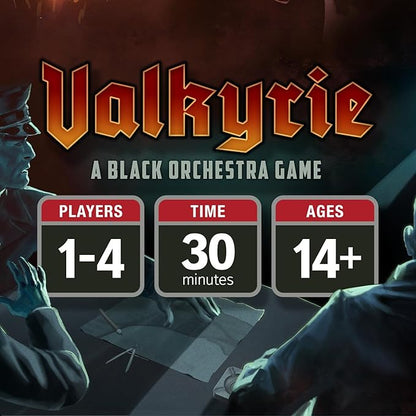 Valkyrie: A Black Orchestra Game – Standalone World War II Espionage Game 1-4 Players Ages 14+ Strategic Board Game
