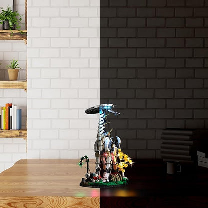BrickSoul Led Light Kit for Lego 76989 Compatible with Horizon Forbidden West:Tallneck Building Set Lego Light Kit Light Up Legos Tallneck - NO Lego Blocks Set (RC Version)