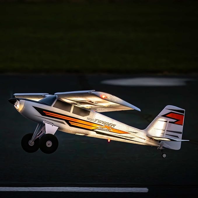 E-flite Night Timber X Evolution 1.2m PNP EFL013875 RC Trainer Airplanes