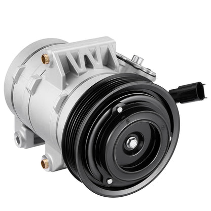SYKRSS 6E5Z19703A Air Conditioning A/C Compressor with Clutch Compatible with Ford Fusion 2006-2007 2.3L 3.0L, Compatible with Mercury Milan 2006-2007 2.3L 3.0L