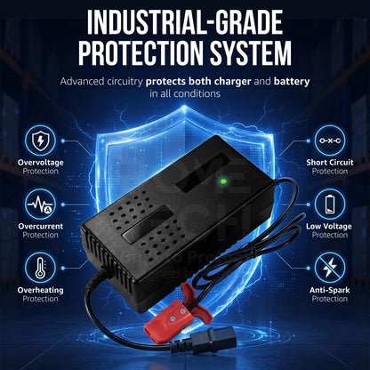 Battery Charger 24V Lithium Battery Charger with LED Indicator, JYD-24 for CBD15 Electric Pallet Jack