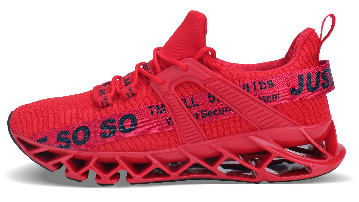 WONESION Mens Breathable Casual Walking Sneakers Blade Sport Outdoor Shoes Non-Slip Tennis Fashion Shoe