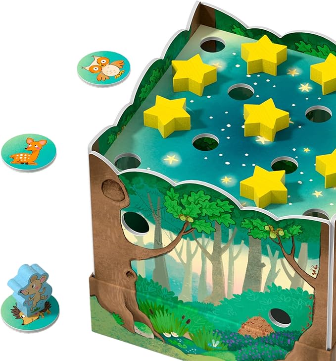 HABA My Very First Games: Forest Friends – 3D Matching &amp Memory Kids Games for Toddlers Ages 2+ Toddler Learning Toys Made in Germany