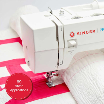 SINGER® Heavy Duty 4411 PRISMA High Speed Sewing Machine + Accessories | 11 Built-In Stitches Deliver 69 Stitch Applications | 50% More Power, 1000 Stitches/Min | Metal Frame, 4-Step Buttonhole