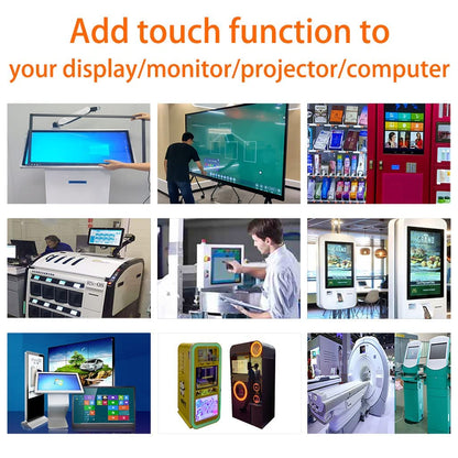 Chengying 23.6 inch (16:9) Infrared Multi-Touch Overlay - IR Touch Frame - 23.6" Infrared Touch Panel - USB Interface - with Protective Glass