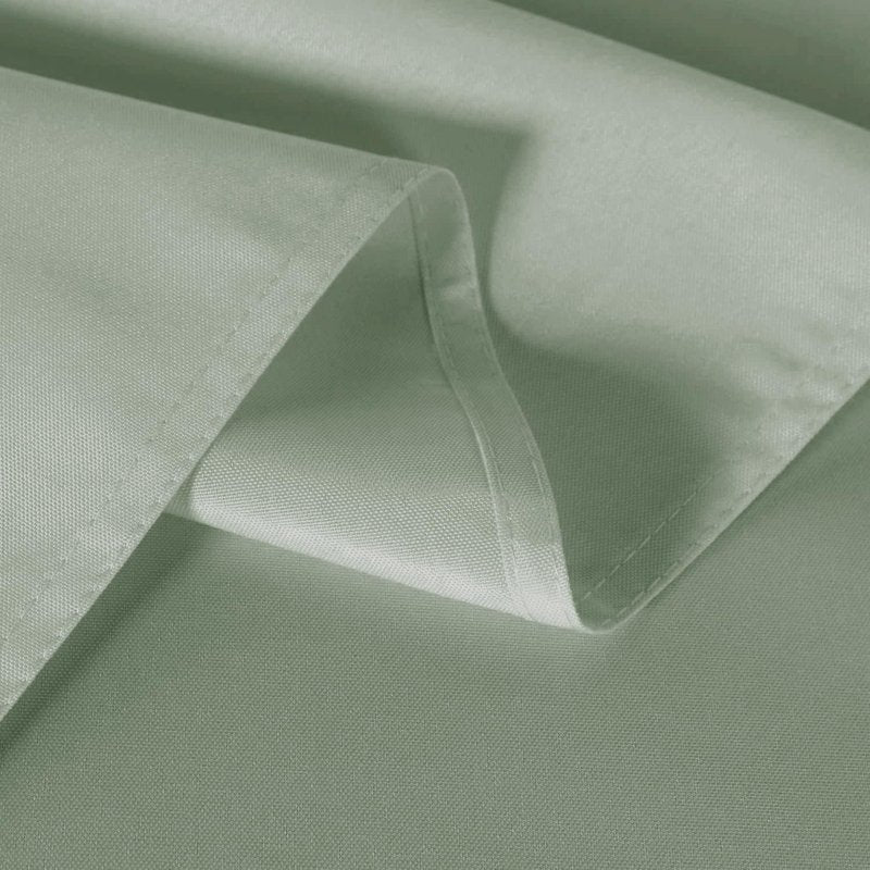 sancua 2 Pack Sage Green Tablecloth 60 x 102 Inch, Rectangle Table Cloth for 6 Feet Tables - Stain and Wrinkle Resistant Washable Polyester Table Cover for Dining Tables, Buffet Parties and Camping