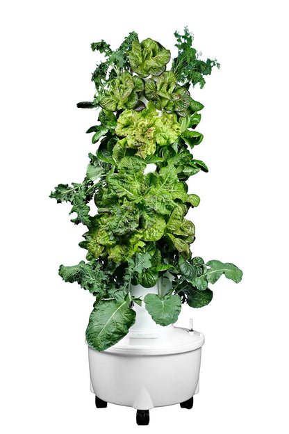 ALTO GARDEN HX Aeroponic Tower | High Capacity Tower | Hydroponics Growing System Kit | Food Grade with 40 Net Pots (Without Lights)