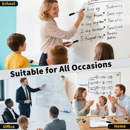 Birebebys 108 Count Dry Erase Markers Bulk, Fine Tip Whiteboard Markers for Kids Teachers, Dry Erase Pens Bulk Pack for Classroom Home, Back to School Supplies