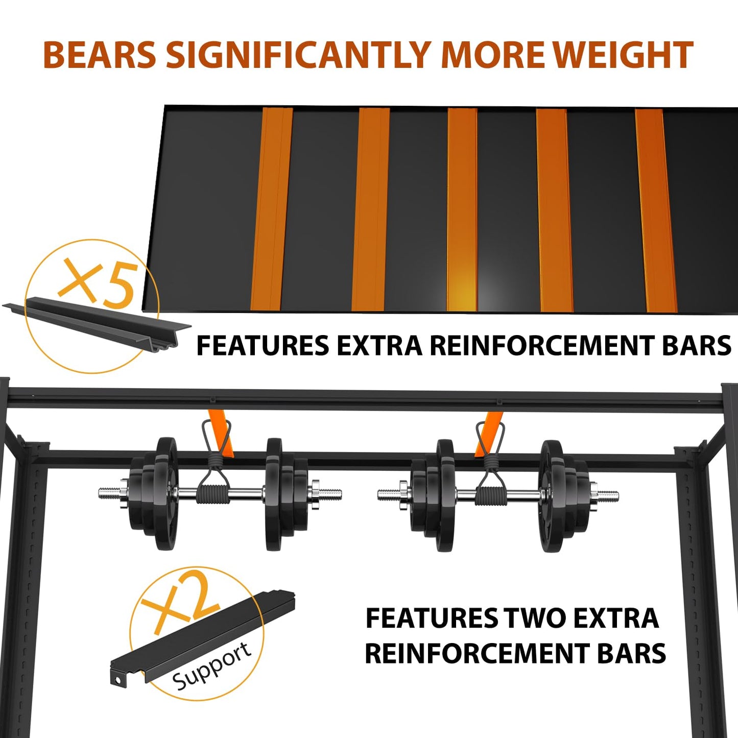 KIFDYTH Metal Garage Shelving Unit, 5-Tier Heavy Duty Garage Shelving, Adjustable Storage Shelves, 3500 LBS Capacity, Industrial Shelves for Garage, Basement(72 H*62 W*24.05 D)