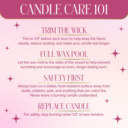 Paris Hilton Cashmere Coast Scented Candle, Pink Heart-Shaped Ceramic Vessel with Embossed Bow Detail, Premium Plant Wax Blend, 3-Wicks, 12-Ounce