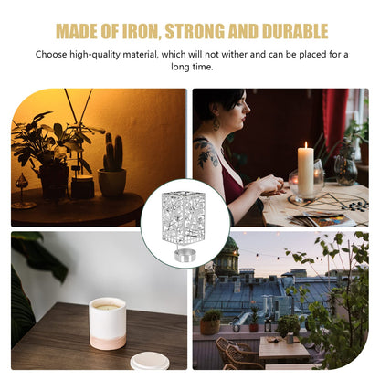 Romantic Candle Holder Creative Tray Decor Dinner Wedding Party Home Decor
