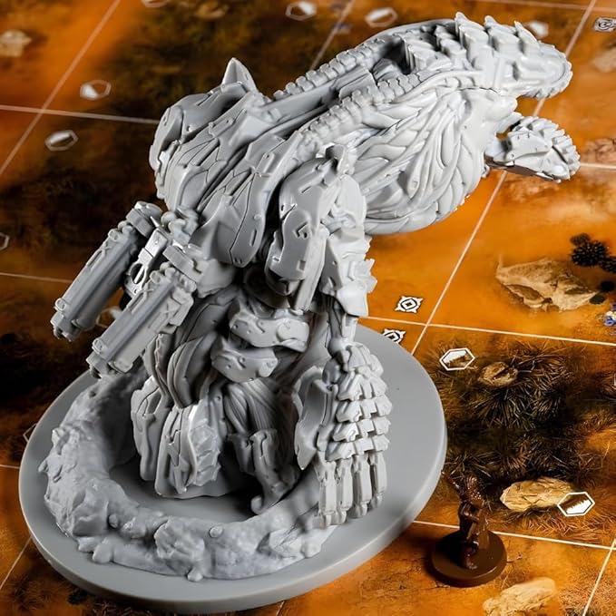Steamforged Games Horizon Zero Dawn The Board Game Expansion Bundle: Sacred Land Thunderjaw Stormbird and Rockbreaker (4 Items)