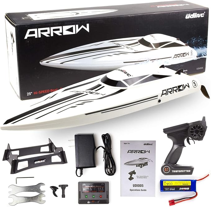 Cheerwing 25 RC Brushless 30 MPH High Speed Boat Large Racing Remote Control Boat for Adults
