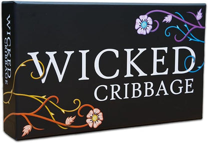 Wicked Cribbage | A Playful Twist On A Classic Game | 30-45 Minute Playtime | Ages 8+ | Quick Easy to Learn