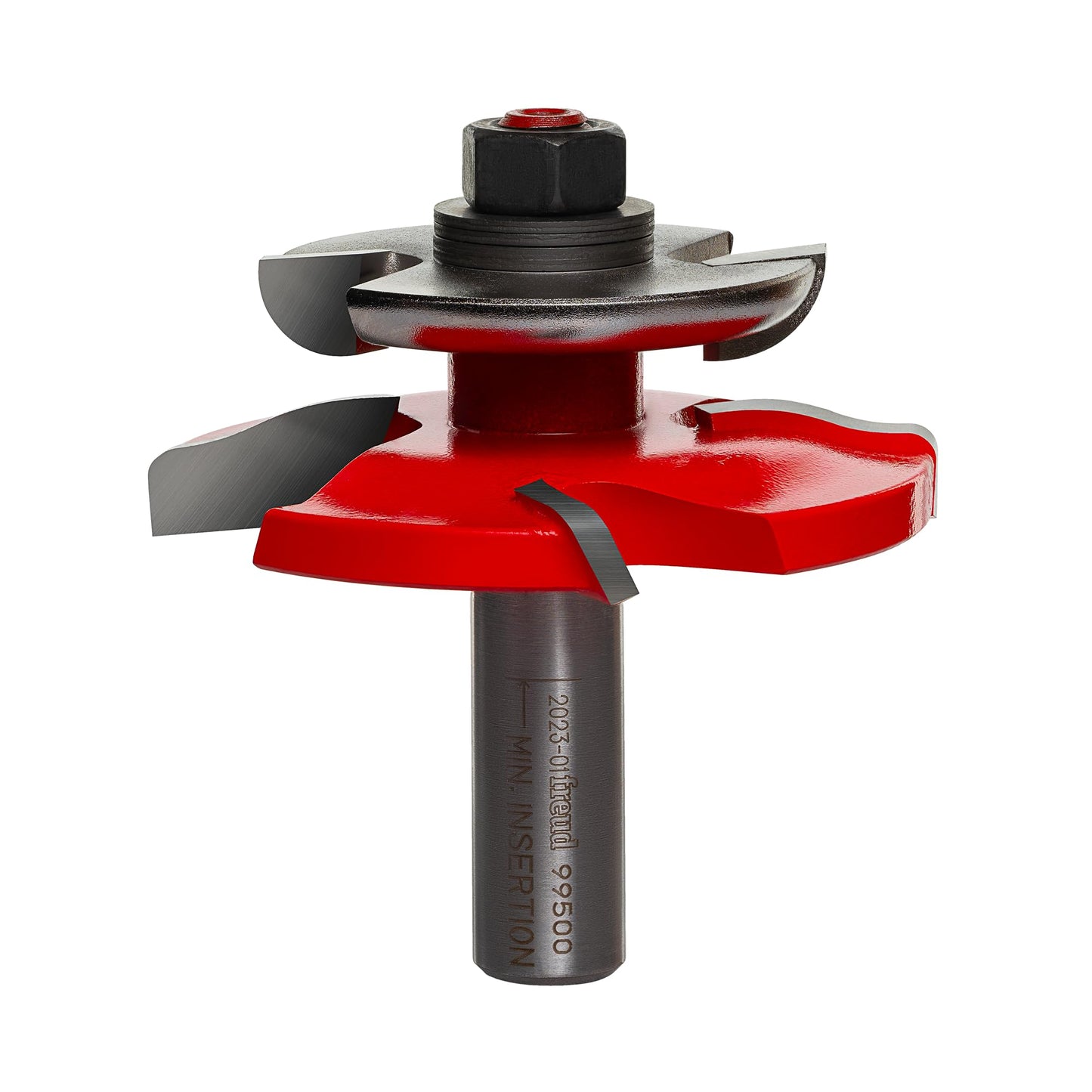 Freud 99-500: 2-19/32" (Dia.) Raised Panel Bit w/Backcutters with 1/2" Shank