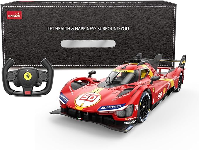 RASTAR RC Cars 1/14 Ferrari 499P Le Mans Hypercar Remote Control Sports Car Ferrari RC Drift Cars for Adults Ferrari Toy Car for Kids 2.4G