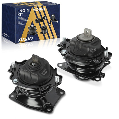 AISIN AFTERMARKET EMTH-20755 2Pcs Engine Motor Mount - Compatible with Acura RDX 2013-2018 - V6 3.5L