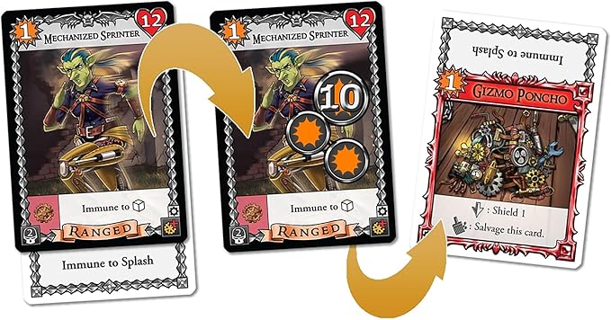 SlugFest Games: Battle for Greyport: Chaos in Copperforge Expansion - Cooperative Deckbuilding Game in The Red Dragon Inn World Ages 13+ 2-5 Players
