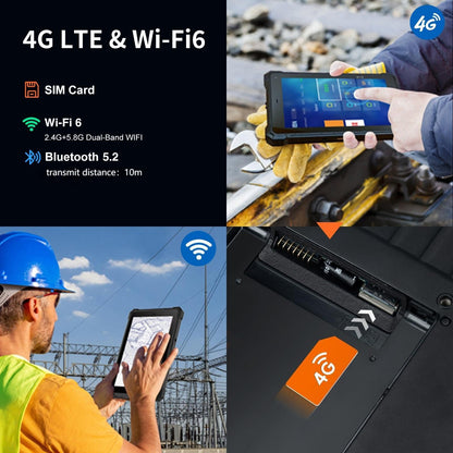 CENAVA W10Y Rugged Tablet,10.1 Inch Windows 11 Pro Industrial Tablet,8GB+128GB,Intel Core(TM) i5-10210Y,IP68 Waterproof,700nit Sunlight Readable,4G LTE GPS WiFi 6 Heavy Duty Outdoor Work PC