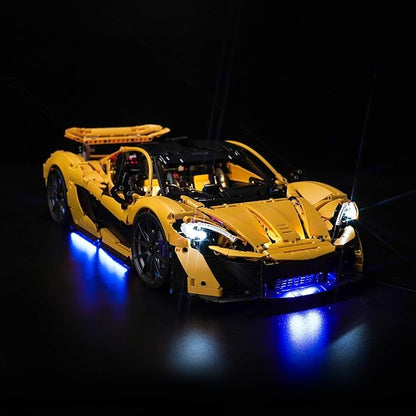 Upgraded Led Light Kit for Lego McLaren P1 Building Set Compatible with Lego 42172 Gift Idea for Adult Builders and Fans(Model Not Included)