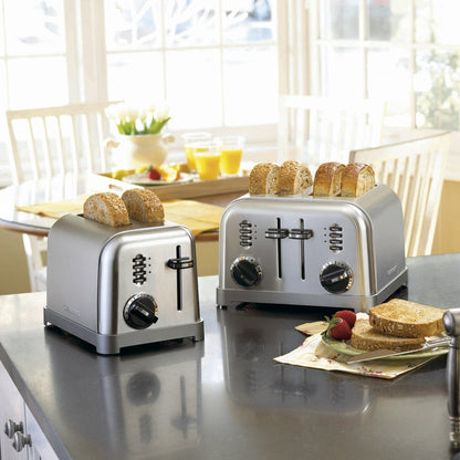Cuisinart CPT-180P1 Metal Classic 4-Slice toaster, Brushed Stainless & SCO-60 Deluxe Stainless Steel Can Opener