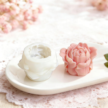 Flower Petal Mold - Cylinder Molds Silicone Wave Spiral Candle Mold - Silicone Resin Casting Molds for Candle & Resin & Soap Craft Supplies