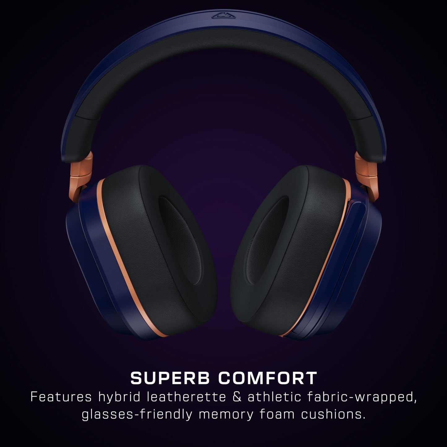 Turtle Beach Stealth 700 Gen 3 Wireless Multiplatform Amplified Gaming Headset for Xbox Series X|S, Xbox One, PC, PS5, Mobile – 60mm Drivers, AI Noise-Cancelling Mic, Bluetooth, 80-Hr Battery – Cobalt