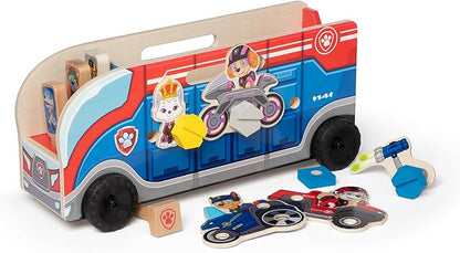Melissa &amp Doug PAW Patrol Match &amp Build Mission Cruiser - FSC Certified
