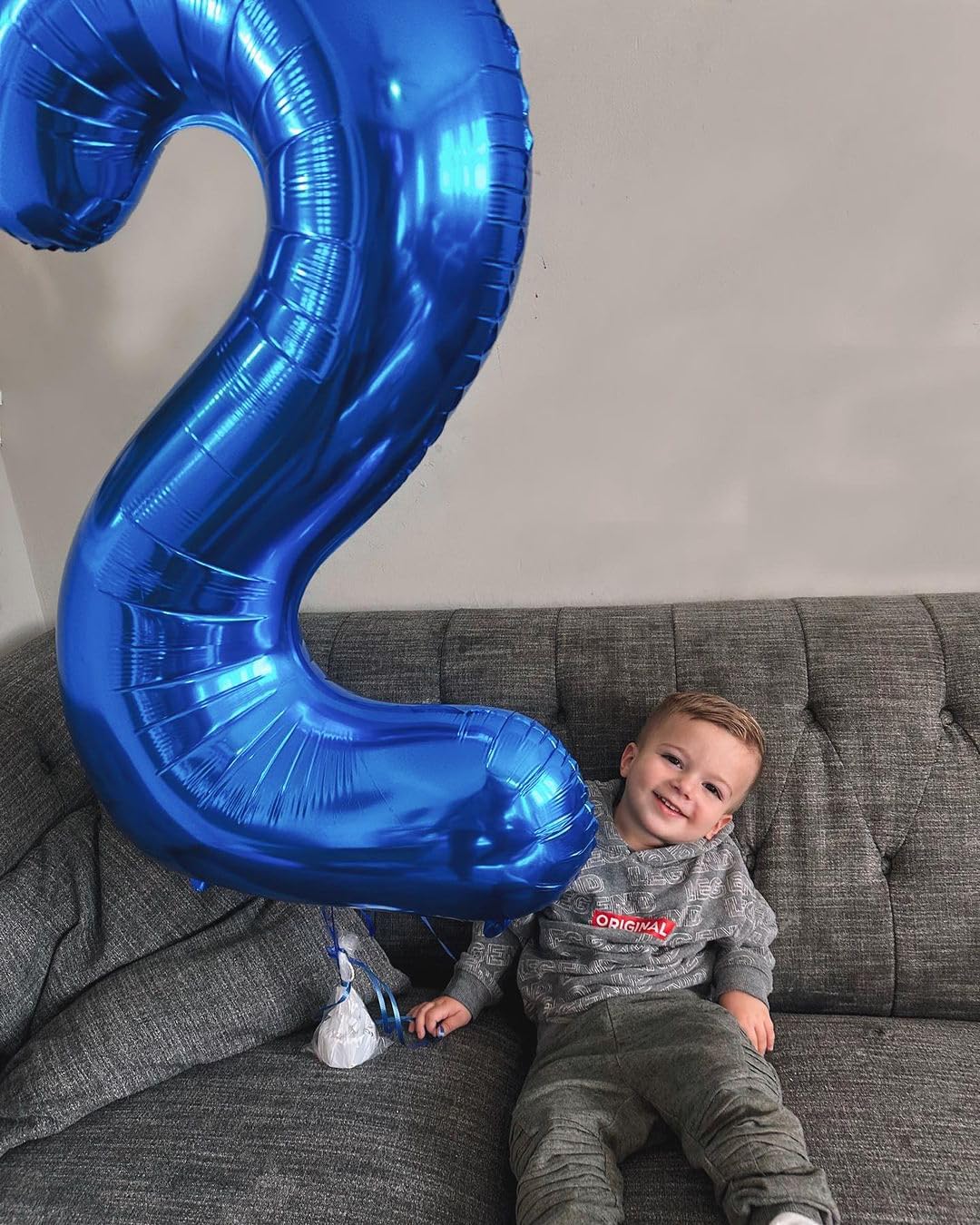 Number 22 Balloon by [Brand Name] - 40 Inch Navy Blue Birthday Decoration for 22nd Celebration