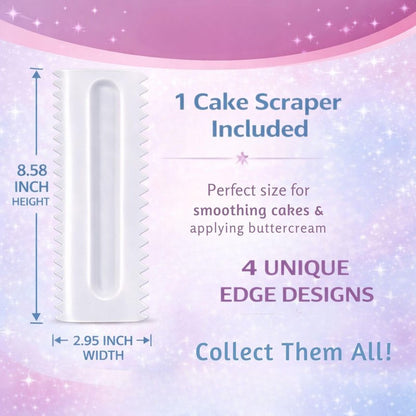 Crea Cake - 12 Pack Cake Drums 10 Inch Round & Free Large Cake Scraper - Premium Boards ½ Inch Thick, Food-Grade & Greaseproof Base para Pastel, Sturdy Cardboard for Professional Wedding Display, Glossy White