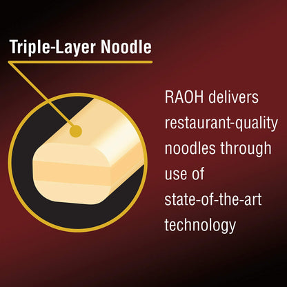 Nissin RAOH Ramen Noodle Soup, Tonkotsu, 3.53 Ounce (Pack of 6)