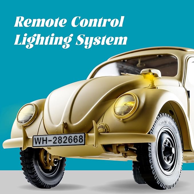 Rochobby 1/12 RC Crawler KOMMANDEURWAGEN 82E Model 2WD/4WD Hobby Grade Off-Road Truck with LED Light Effects USB Charger for Adults