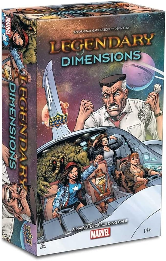 Upper Deck Legendary: A Marvel Deck Building Game: Dimensions Expansion Multi
