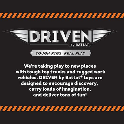 Driven by Battat - Take-Apart RC Race Car - Lights &amp Sounds Remote Controlled Race Car - Remote Control Toy for Toddlers Kids - STEM Set - 3 Years +