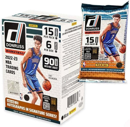 Generic 2022-23 Panini Donruss Basketball Trading Card 6-Pack Blaster Box (90 Cards)