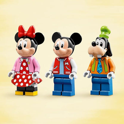 LEGO Disney Mickey and Friends – Mickey Minnie and Goofy’s Fairground Fun 10778 Building Toy Set for Preschool Kids Girls and Boys Ages 4+ (184 Pieces)
