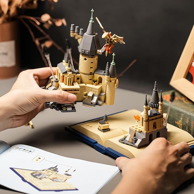 Castle Book Building Set Compatible with Lego for AdultsMedieval Modular House Building Kit for Boys and Girls ChristmasHalloweenBirthday Gifts 727 pcs