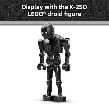 LEGO Star Wars: Andor K-2SO Security Droid - Building Toy for Kids Ages 10+ - Makes a Great Gift for Boys and Girls - Model Kit and Room Decor Idea for Sci-Fi Adventure Fans - 75434