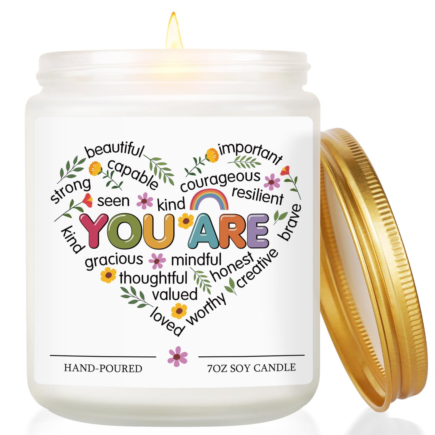 Candles Gifts for Women Unique Friendship Birthday Inspirational Gift Thank You Gifts for Friends Woman Her Best Sister Bestie Girlfriend Lavender Easter Christian Candle