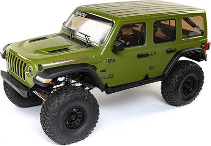 Axial RC Truck 1/6 SCX6 Jeep JLU Wrangler 4WD Rock Crawler RTR (Batteries and Charger Not Included): Green AXI05000T1