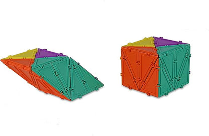 3D Building Set for Learning Math Includes Many Online Activities Jumbo Size 512-pc Made in USA