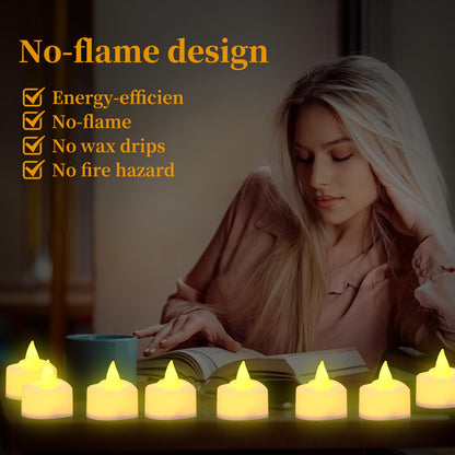 SENONAPO 10000 Pcs Artificial Rose Petals and 120 Pcs Candles Set Heart Candle Lights Flameless LED Tealight Candle Fake Rose Petals for Wedding Anniversary Valentines Day Bedroom Decor