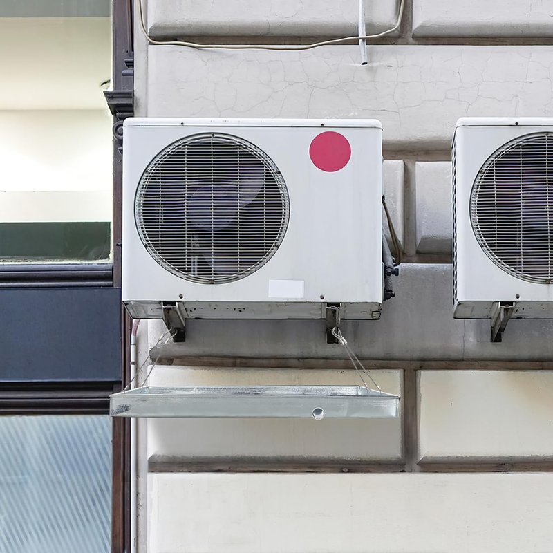 DOITOOL Air Conditioner Drip Pan, AC Drain Pan Air Conditioning Drainage Drip Tray Catch Pan Water Tray Accessories