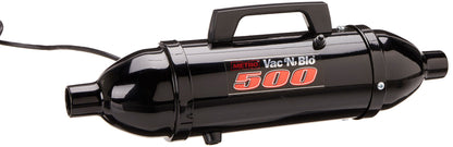 METROVAC VM12500T Vac N' Blo 500W Hand Vacuum & Blower, 120V, Powerful, Lightweight, All-Steel Construction, Dry Pickup, 60" Water Lift, Black Finish