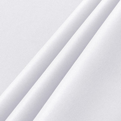 sancua 6 Pack White Tablecloth 90 x 156 Inch - Rectangle Table Cloth for 8 Feet Tables Stain and Wrinkle Resistant Washable Polyester Table Cover for Dining Wedding Banquet Party Buffet Restaurant