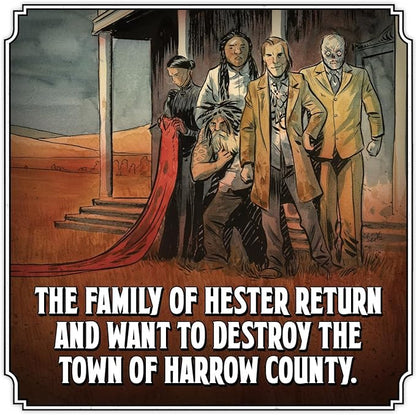 Harrow County: The Game of Gothic Conflict | Asymmetric Horror Strategy Board Game | 1–3 Players (Solo Mode Included) | Ages 14+ | Spooky Halloween Board Game by Off The Page Games