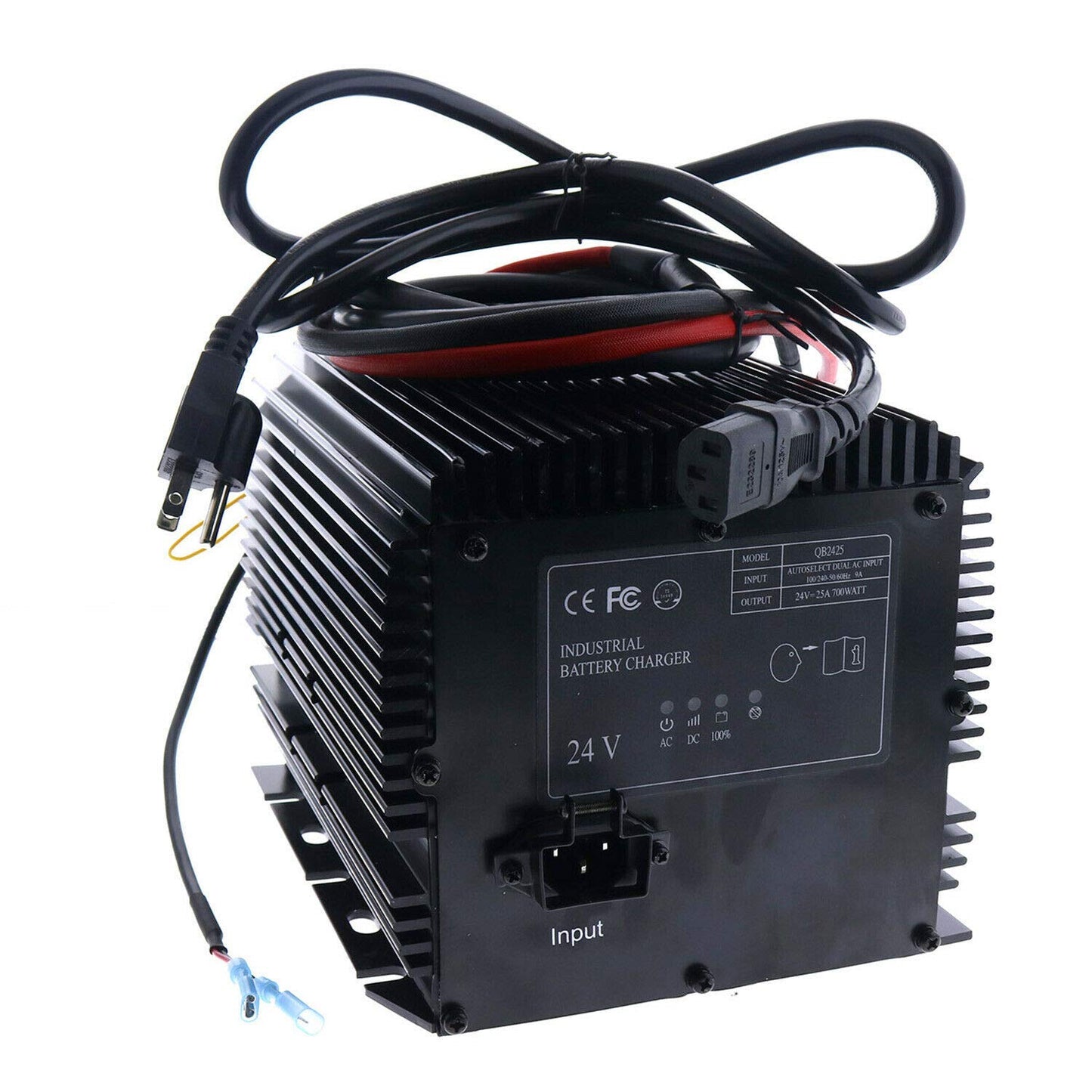 YIHETOP 24V 25A Battery Charger HB600-24B Compatible With Genie Skyjack JLG Upright 503097-000 0400170 66412 105739 96211 161827 128537