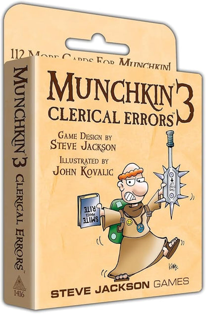 Steve Jackson Games Munchkin 3 - Clerical Errors Multi